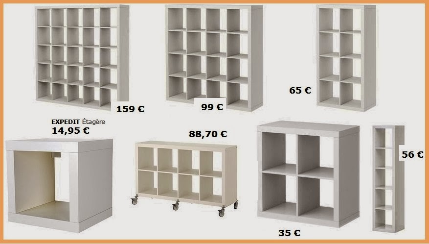 etagere expedit